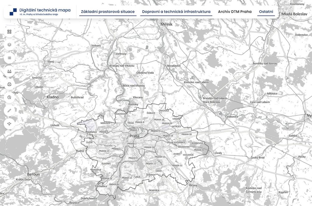 Úspěšně digitalizujeme, Středočeský kraj spustil systém Digitální technické mapy